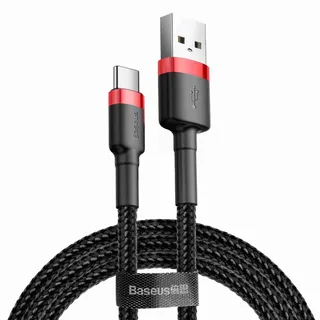 Kiirkaabel CATKLF-B91 USB A-C 1.0m punane/must