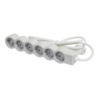 Pikendusjuhe 694557 6 pesa 16A 230V 1.5m valge