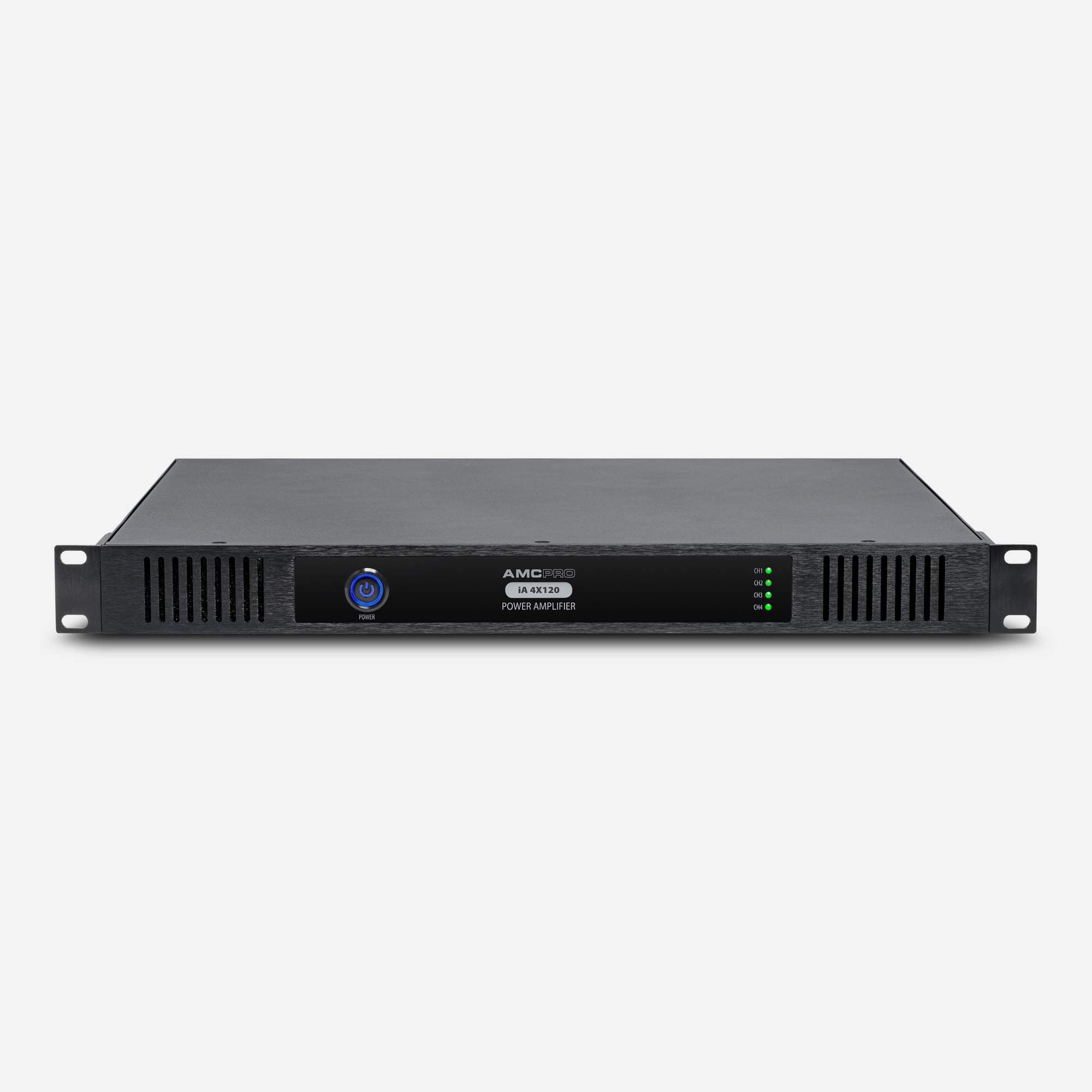 Installatsioonivõimendi iA 4x120 4x120W 100V 4-kanalit must
