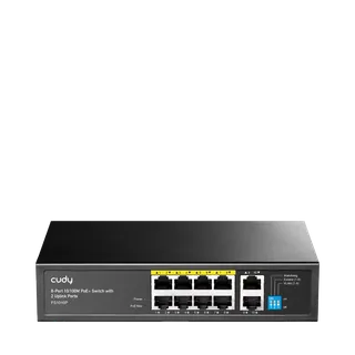 Switch FS1010P 8-porti 10/100Mbps PoE+