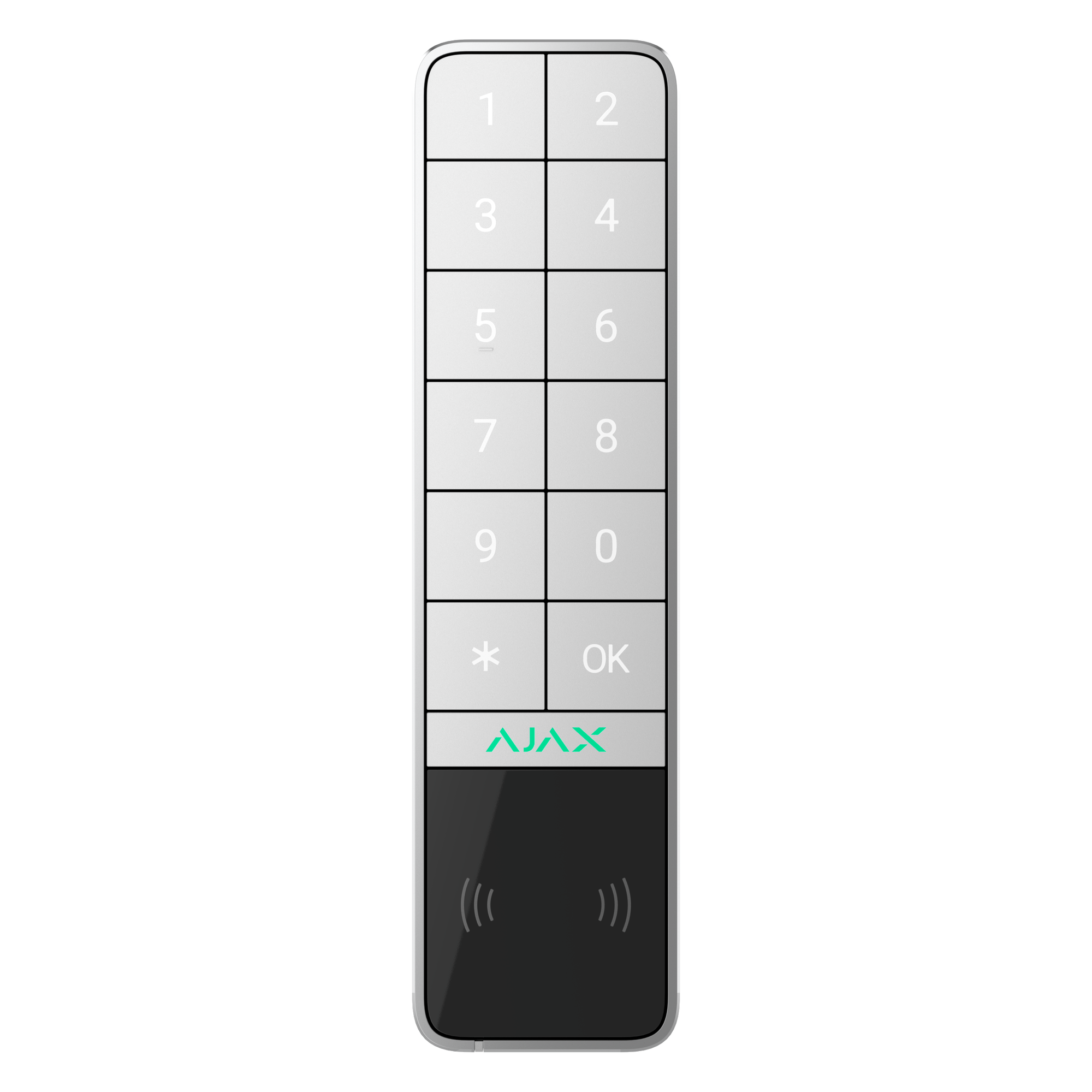 Sõrmistik KeyPad Outdoor Jeweller juhtmevaba väli valge