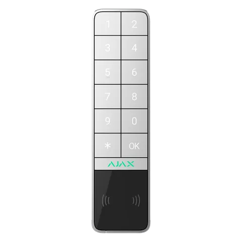 Sõrmistik KeyPad Outdoor Jeweller juhtmevaba väli valge