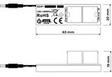 PoE 802.3af sisend SDIP-12-121 12V LAN 12W (5/5)