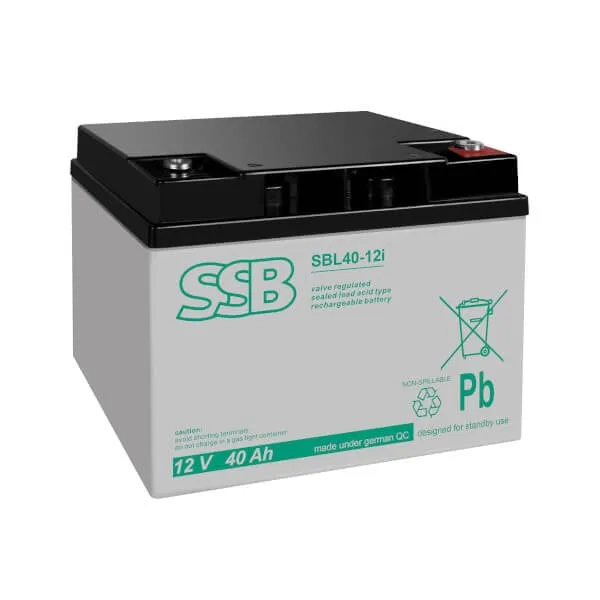 Aku SBL 40-12i 12V 40Ah | kaameramaailm.ee Aku SBL 40-12i 12V 40Ah