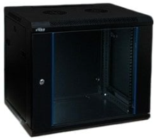Võrgukapp ASP-3306 10" 6U seinapealne must