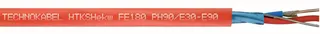 Telekommunikatsioonikaabel HTKSHekw FE180/Ph90 E30-E90 B2ca 1x2x1.0mm 100m