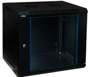 Võrgukapp AWM2-6409 19" 9U seinapealne must