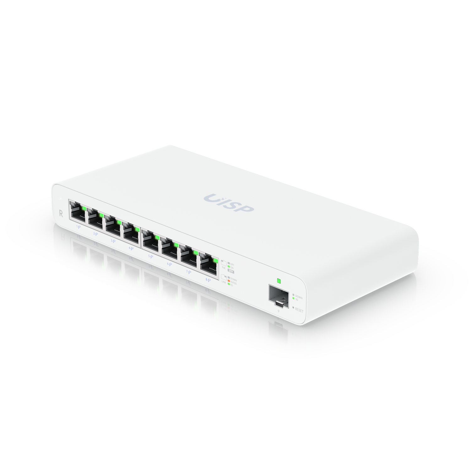 UISP Ruuter UISP-R 8GbE-porti 8 27V passive PoE porti