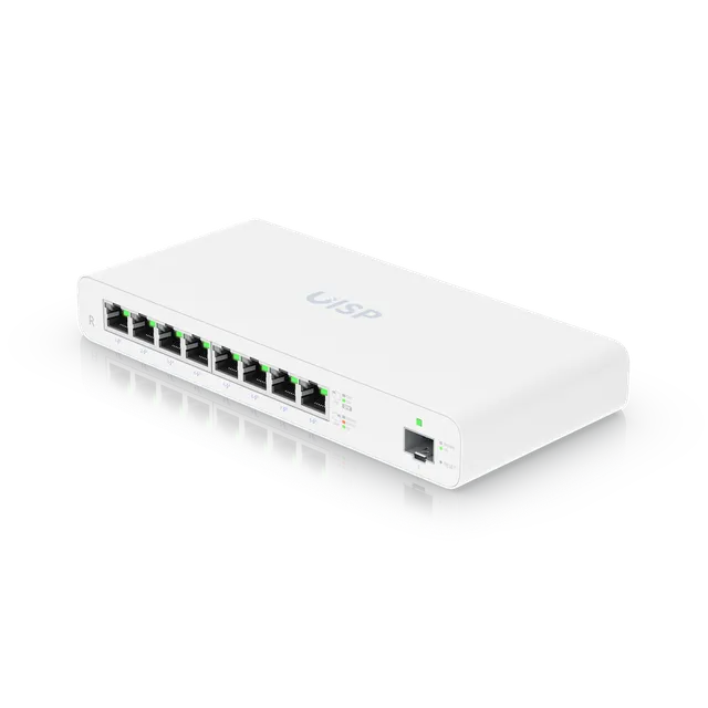 UISP Ruuter UISP-R 8GbE-porti 8 27V passive PoE porti | kaameramaailm.ee UISP Ruuter UISP-R 8GbE-porti 8 27V passive PoE porti