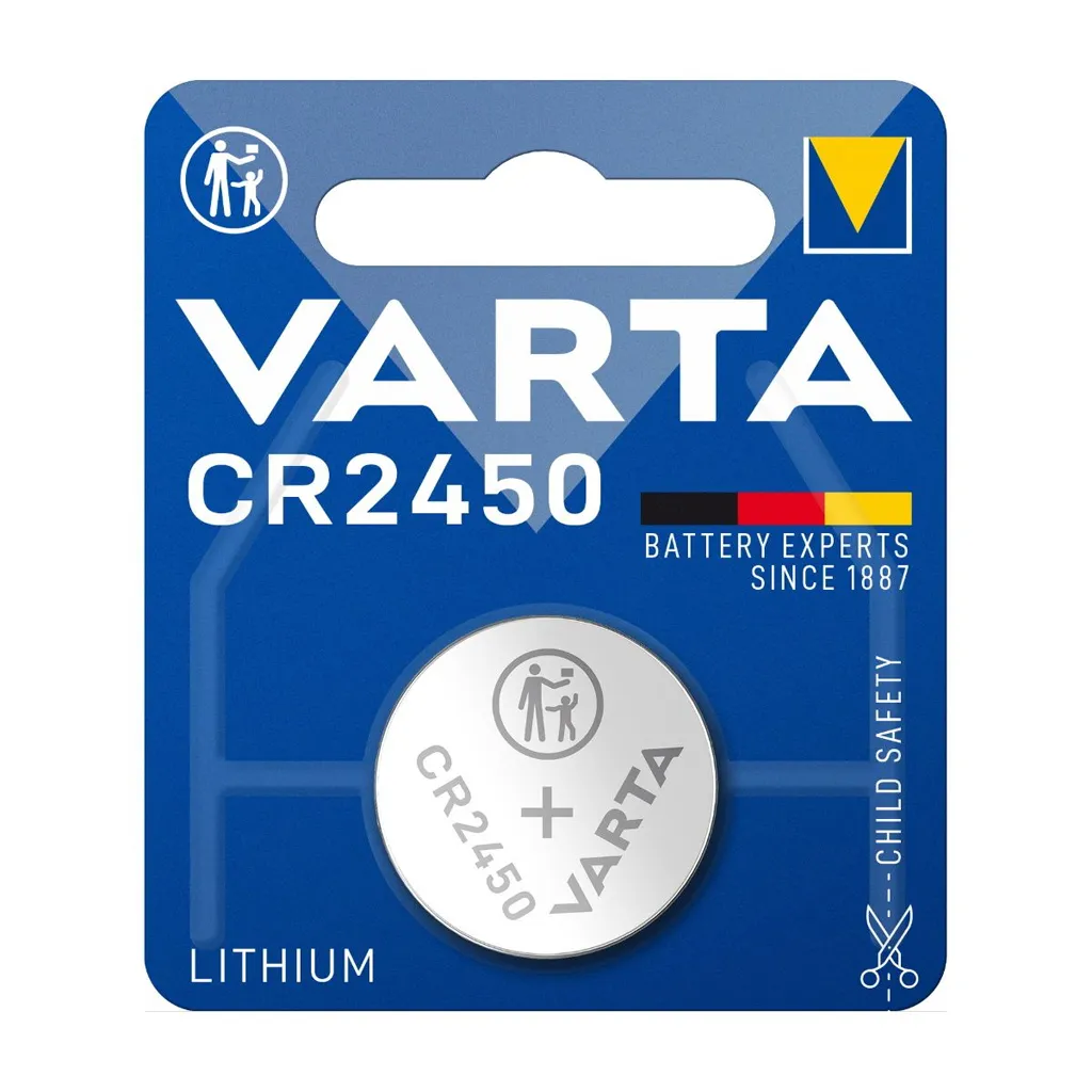 Patarei VARTA CR2450 Liitium 3V 610mAh 1tk
