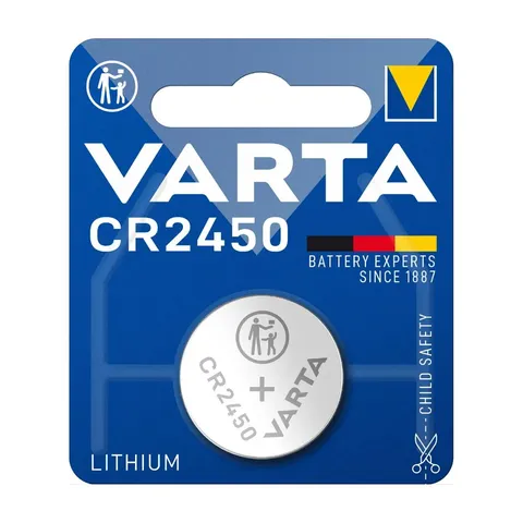 Patarei VARTA CR2450 Liitium 3V 610mAh 1tk