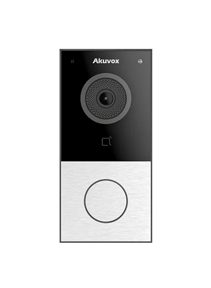 Videofon E12S V2.0 on wall 13.56MHZ NFC PoE hõbe