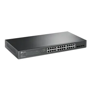 TP-Link TL-SG2428P Omada SDN smart switch • 24 Gigabit PoE+ porti kokku 250W, lisaks 4xGigabit SFP