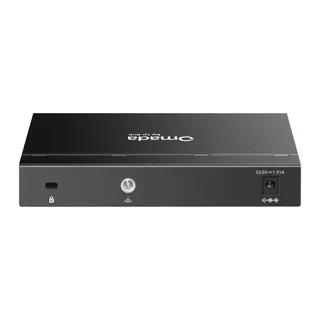 Switch ES206GP Manageeritav 6x1000Mbps 4xPoE+ metallkorpus must