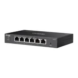 Switch ES206GP Manageeritav 6x1000Mbps 4xPoE+ metallkorpus must (2/5)