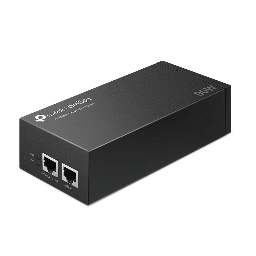 PoE+++ Adapter POE380S 90W 10Gbps RJ-4 metallkorpus must