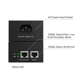 PoE+++ Adapter POE380S 90W 10Gbps RJ-4 metallkorpus must (3/4)