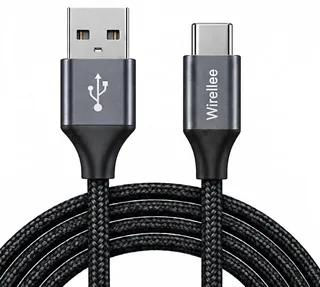 Kiirkaabel USB-A–USB-C 15W 5V/3A 480Mbps USB 2.0 1m