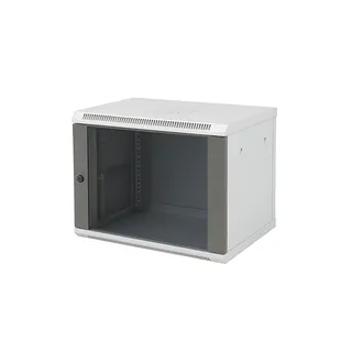 Võrgukapp 19" 6U 600x450x368mm seinapealne kokku pandud