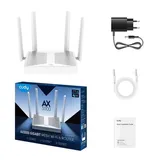 Ruuter WR3000E 1.0 AX3000 WiFi 6 Gigabit Mesh valge (3/3)