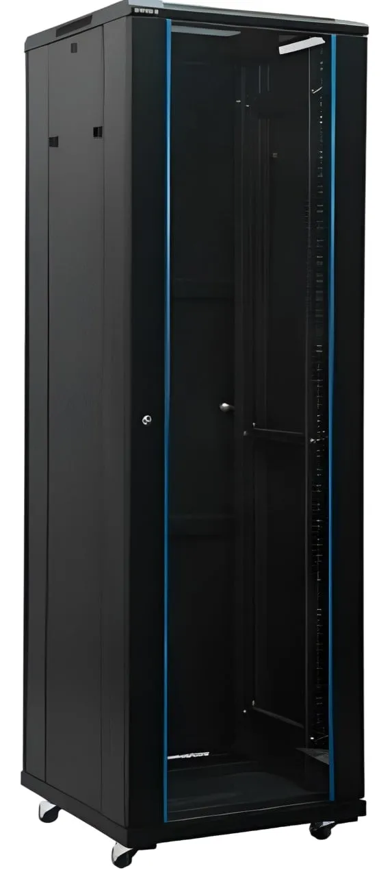 Võrgukapp A2-6642B 19'' 42U 600x600x2055mm eraldiseisev kokku panemata IP20 must | kaameramaailm.ee Võrgukapp A2-6642B 19'' 42U 600x600x2055mm eraldiseisev kokku panemata IP20 must