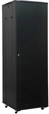 Võrgukapp A2-6642B 19'' 42U 600x600x2055mm eraldiseisev kokku panemata IP20 must (2/2)