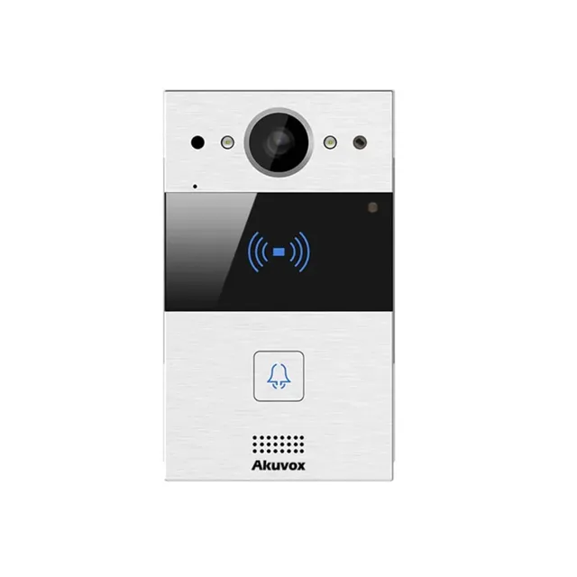 IP videofono R20A-On-Wall-Silver-V5.1 2MP RFID PoE hõbedane | kaameramaailm.ee IP videofono R20A-On-Wall-Silver-V5.1 2MP RFID PoE hõbedane
