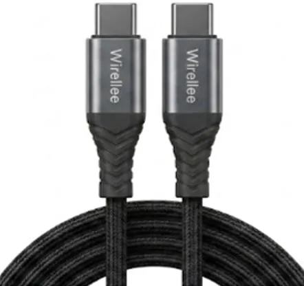 Kiirkaabel USB-C to USB-C 100W 20V/5A 480Mbps USB 2.0 1m | kaameramaailm.ee Kiirkaabel USB-C to USB-C 100W 20V/5A 480Mbps USB 2.0 1m