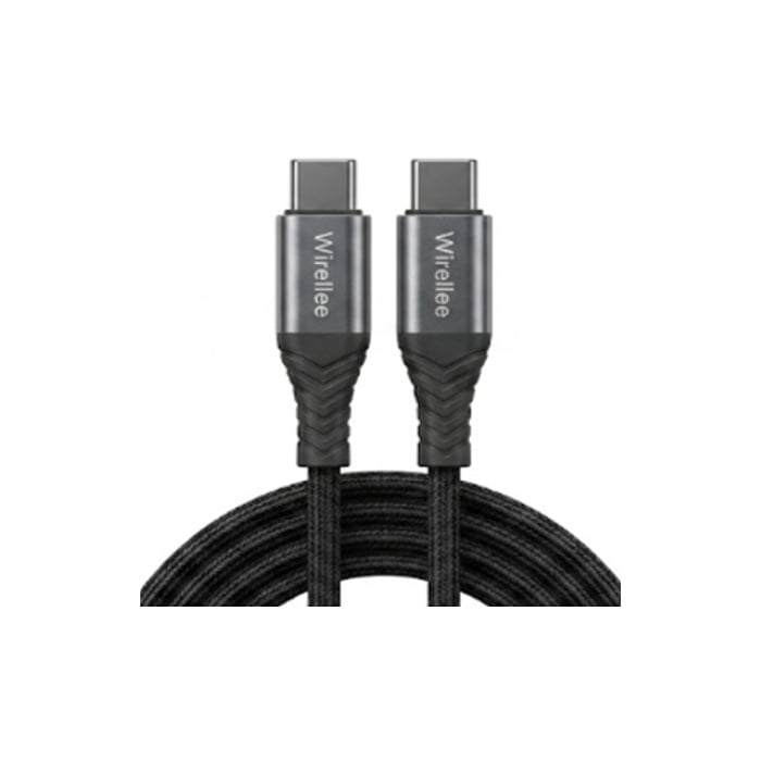 Kiirkaabel USB-C to USB-C 100W 20V/5A 480Mbps USB 2.0 2m