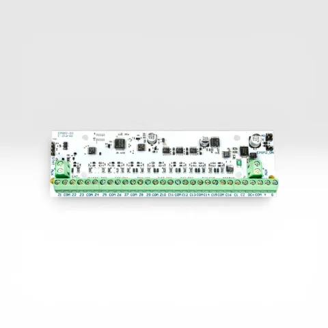Juhtmega tsoonide ja PGM-väljundite laiendusmoodul EPGM2 16/10 tsooni 2/8 PGM 10-24V
