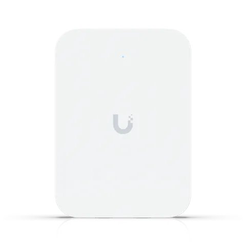 Access point U7-IW seinale paigaldatav WiFi 7 4 striimi 2x2.5GbE PoE valge