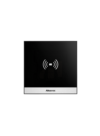 Läbipääsuterminal A01S-Black RFID NFC PoE IP65 must