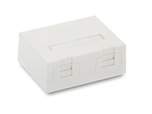 Pinnapealne RJ45 karbik 12B-04-02WT-2 2xKeystone valge | kaameramaailm.ee Pinnapealne RJ45 karbik 12B-04-02WT-2 2xKeystone valge