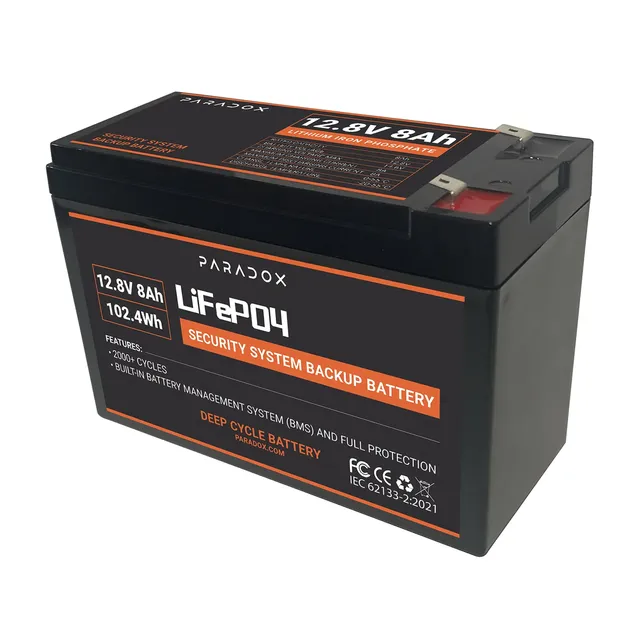 Paradox Aku LiFePO4 12.8V 8Ah | kaameramaailm.ee Paradox Aku LiFePO4 12.8V 8Ah