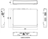 Hikvision DS-7608NXI-K1 IP salvesti, 8 kanalit, 1xHDD (2/3)
