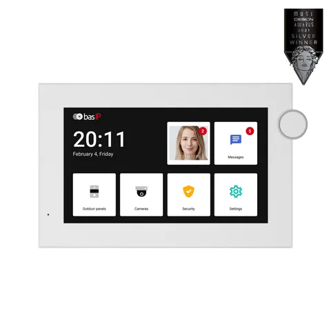 AZ-07LF fono sisemonitor, valge, Android, BAS-IP