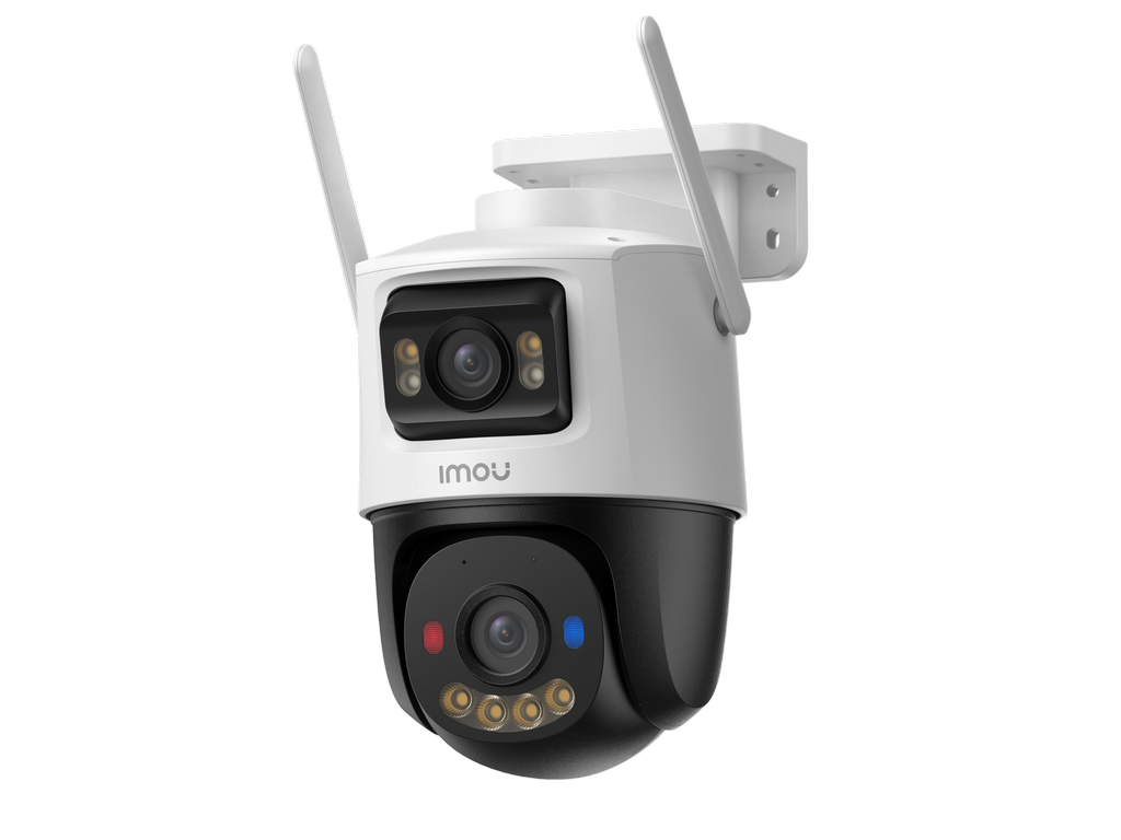 Imou Cruiser Dual 2 Pro kaks ühes Wi-Fi IP kaamera • 4MP fikseeritud + 4MP pöördkaamera