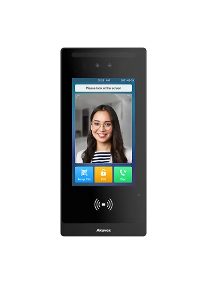 Akuvox E18C fono kutsepaneel näotuvastusega