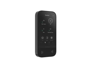 Ajax Keypad Touchscreen klaviatuur, must