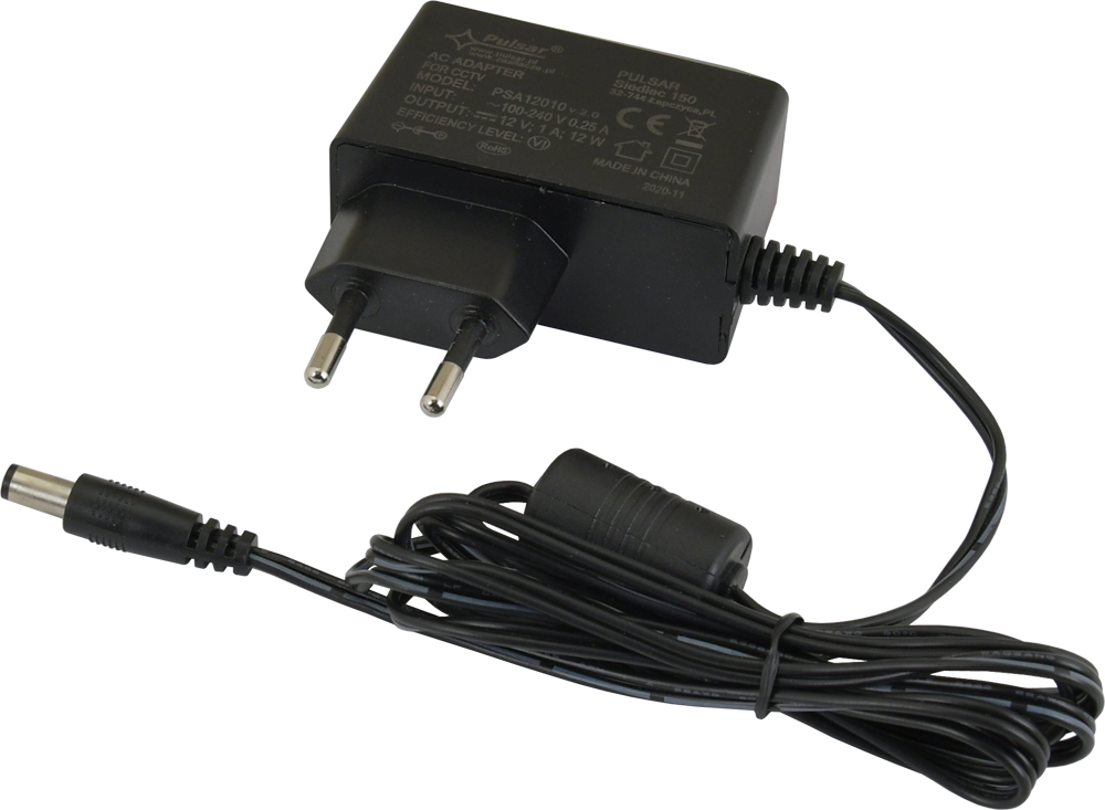Pulsar PSA12010 toiteadapter, 12V, 1A
