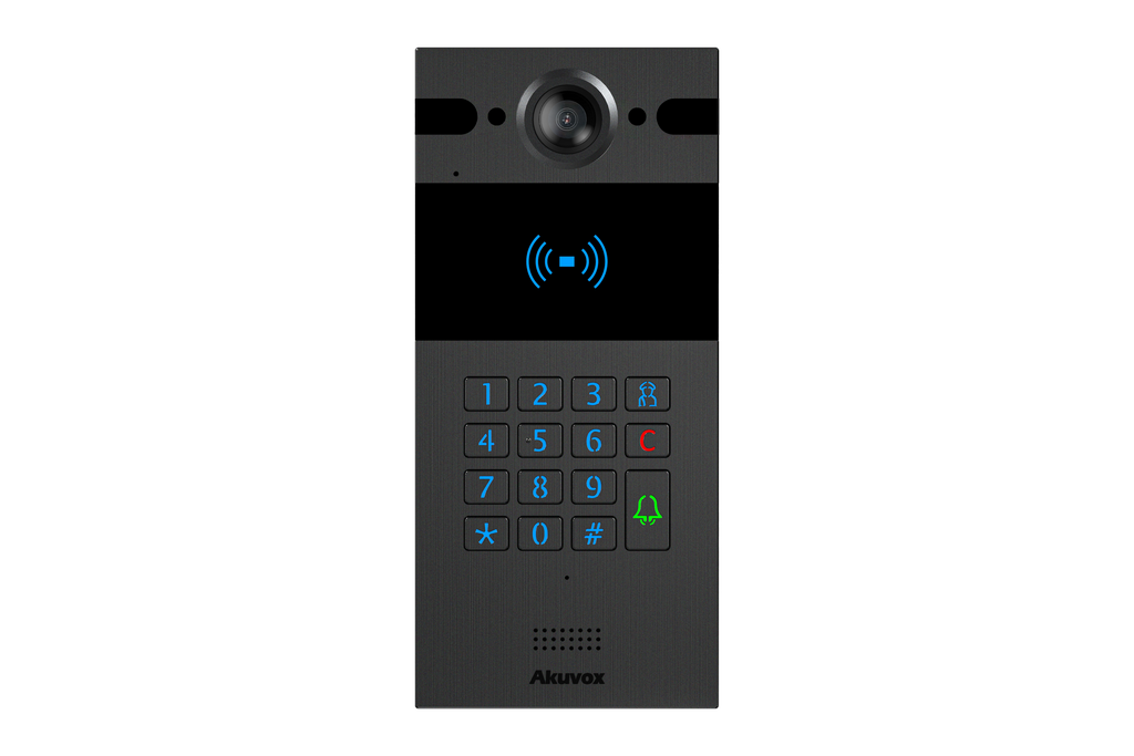 Akuvox R25K kortermaja fono kutsepaneel, tumehall