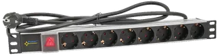 RALZ/F Toitejaotusmoodul, 8 pesa (tüüp F / Schuko) 230V, Pulsar