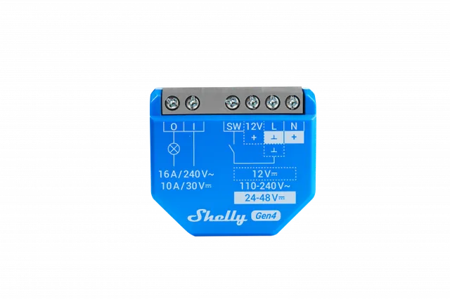Shelly 1 Gen4 – Nutikas lüliti | kaameramaailm.ee Shelly 1 Gen4 – Nutikas lüliti