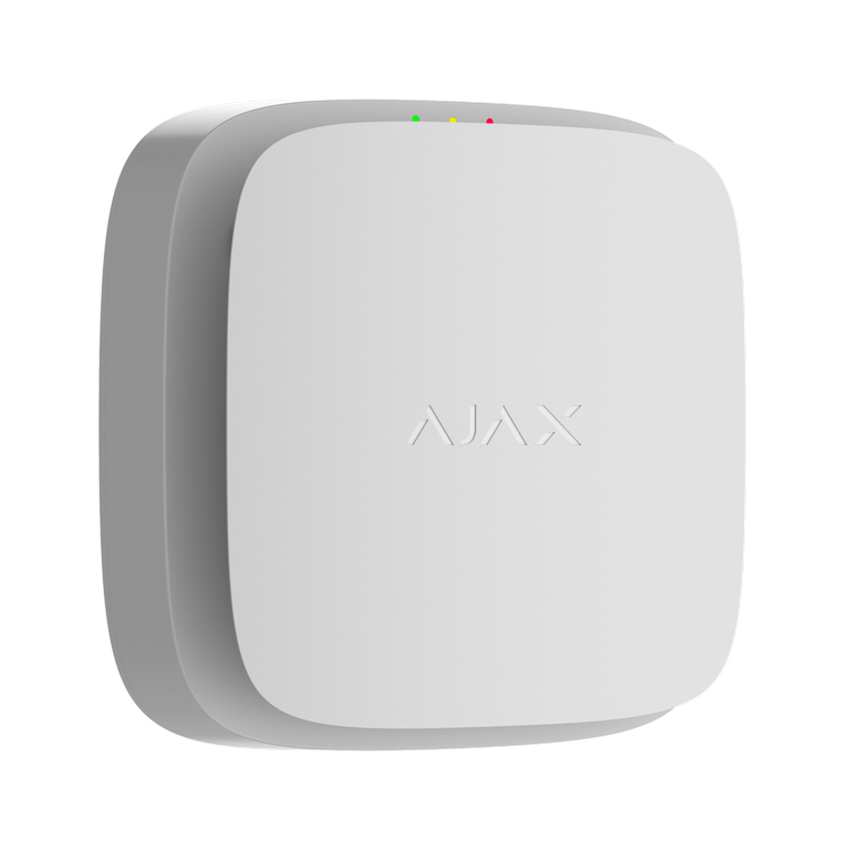 Ajax EN54 FireProtect (Smoke/Sounder) suitsuandur sireeniga, valge