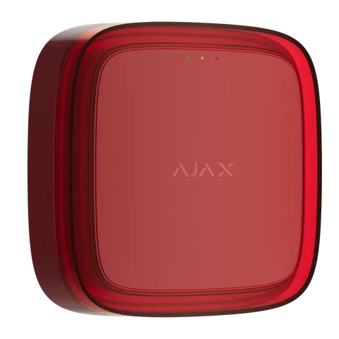 Ajax EN54 FireProtect (VAD) juhtmevaba visuaalse alarmi seade, punane