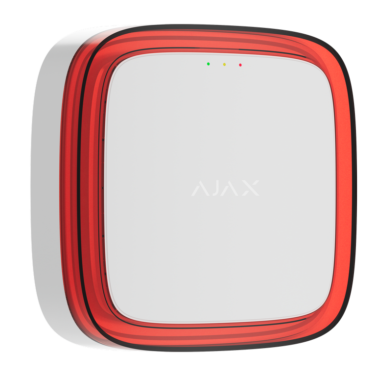 Ajax EN54 FireProtect (VAD) juhtmevaba visuaalse alarmi seade, valge