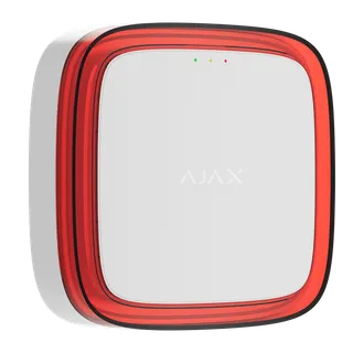 Ajax EN54 FireProtect (VAD) juhtmevaba visuaalse alarmi seade, valge