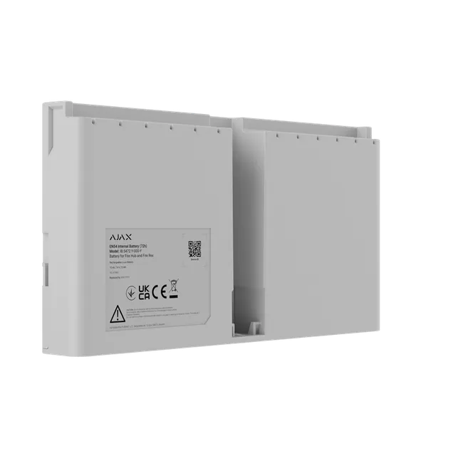 Ajax EN54 Internal Battery (72 h) valge | kaameramaailm.ee Ajax EN54 Internal Battery (72 h) valge