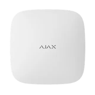 AJAX Hub2 (4G) valge, keskus, Ethernet ja 2x GSM