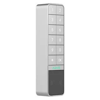 Ajax Keypad Outdoor Jeweller klaviatuur, valge